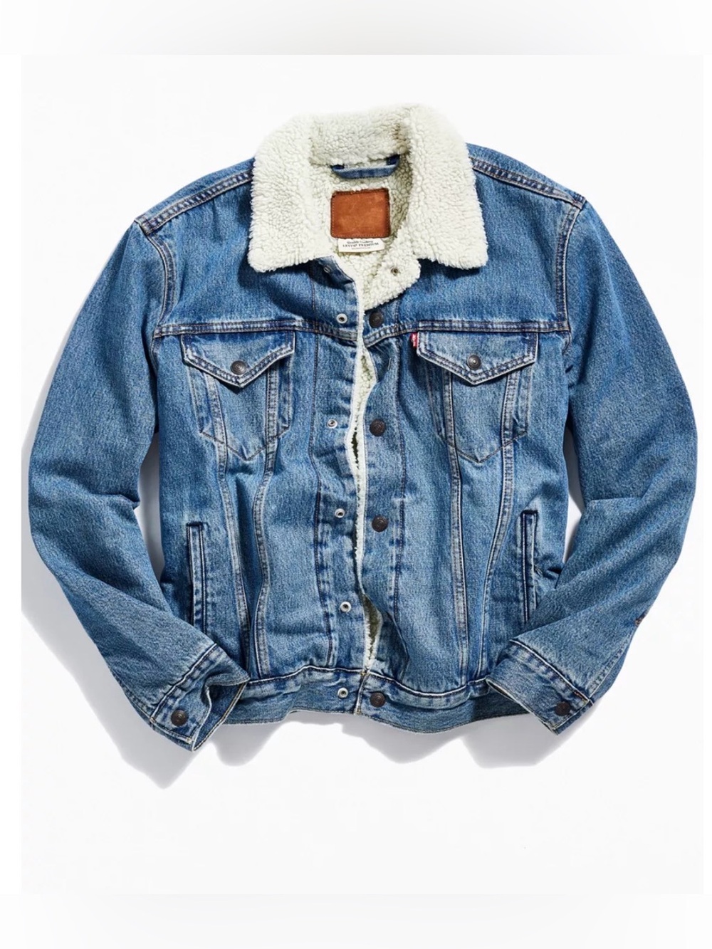 Levi’s original classic Denim Sherpa Lined trucker Jacket